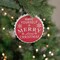 Northlight 4" Red "Have Yourself A Merry Little Christmas" Bottle Cap Ornament